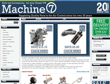 Tablet Screenshot of machine7.com